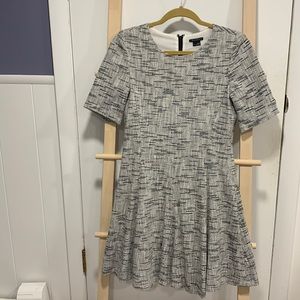 Theory fit and flare mini dress size 8